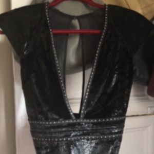 Victoria's Secret Plunge Rhinestone Teddy